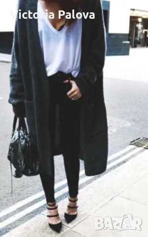 Норвегия. Много модерна жилетка-кардиган NEVER DENIM