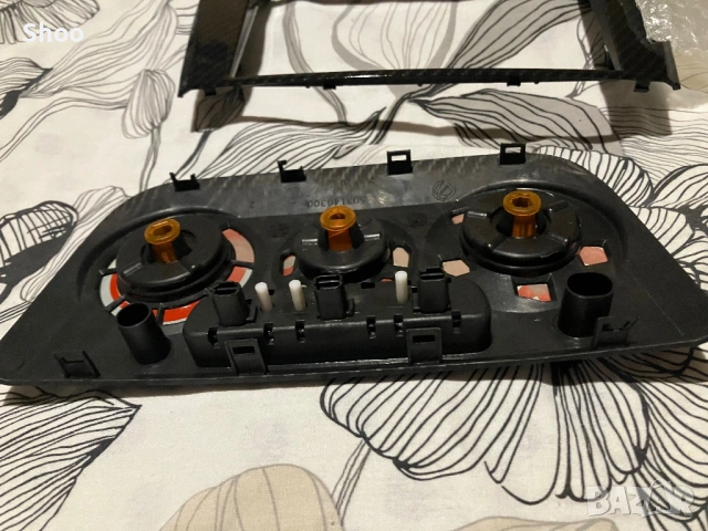 Двоен дин рамка Grande Punto Abarth Carbon, снимка 6 - Части - 53218146