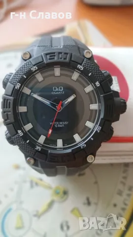 Мъжки часовник Q&Q (Citizen watch)! Водоустойчивост 10 ATM! произведен от Citizen Watch Co., Ltd. 