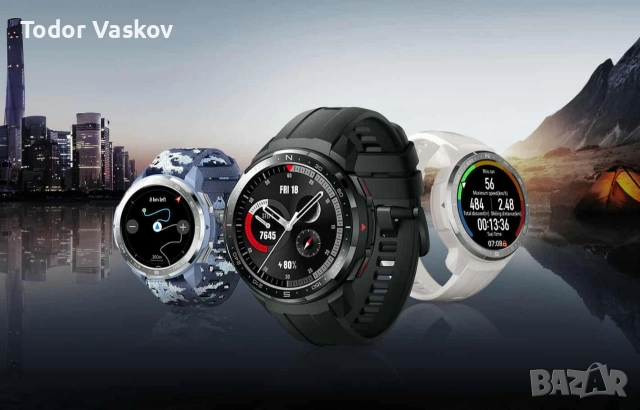 honor watch GS pro Black , снимка 5 - Смарт часовници - 53808746