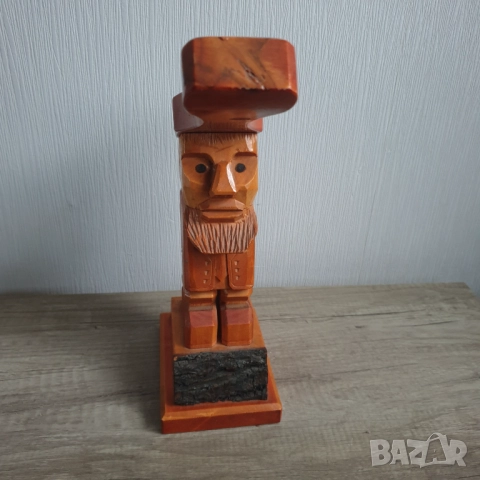 Стара дървена орехотрошачка, снимка 2 - Антикварни и старинни предмети - 52641113