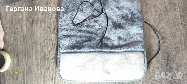 Електрическа затопляща подложка (грейка) за крака и тяло – USB / Плюш, снимка 2 - Други - 53645122