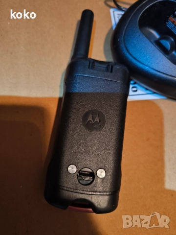 Motorola walkie talkie радиостанция TLKR , снимка 6 - Друга електроника - 51627820