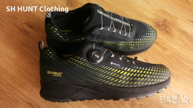 ICEBUG NEW RUN M BUGrip GTX BOA GORE-TEX Shoes EUR 43 / UK 9 маратонки за планинско бягане - 305, снимка 2 - Маратонки - 41827326