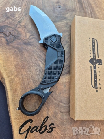 Карамбит Extrema Ratio NIGHTMARE C0298P, снимка 8 - Ножове - 53834109