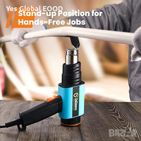 GoGonova 2000W пистолет горещ въздух LCD 650°C, снимка 6 - Други инструменти - 53604155