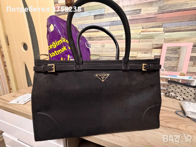 Нова чанта на prada неизползвана първи клас реплика, снимка 5 - Чанти - 53038175
