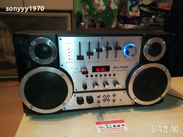 DJ-TECH DJ-USB/BLUETOOTH ВНОС SWISS 0204222049, снимка 4 - Ресийвъри, усилватели, смесителни пултове - 36322116