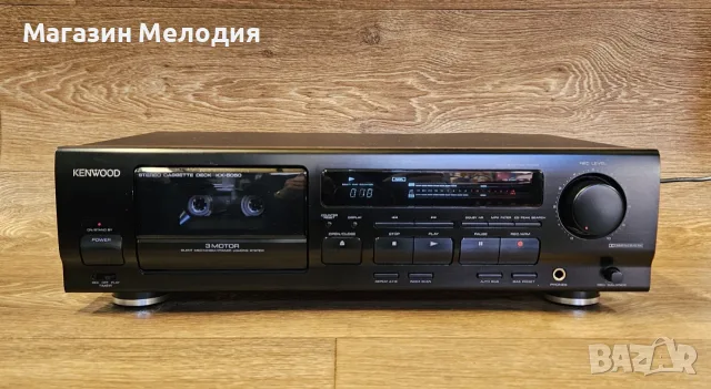 Касетен дек Kenwood KX-5050 – Висок клас 3-моторен дек с Auto Bias, Made in Japan