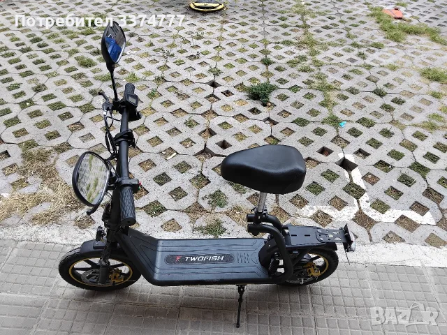  Чисто нова Електрическа тротинетка TWOFISH M5 ELITE -E, снимка 2 - Скейтборд, ховърборд, уейвборд - 56164799