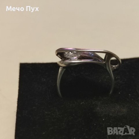 Сребърен пръстен (163), снимка 4 - Пръстени - 41067753