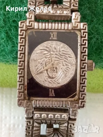 Колекционерски винтидж часовник на марката Gianni Versace Signature Medusa 32383, снимка 4 - Дамски - 55872957