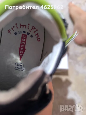 Primigi, чисто нови,естествена кожа 19размер, снимка 4 - Бебешки обувки - 56083699