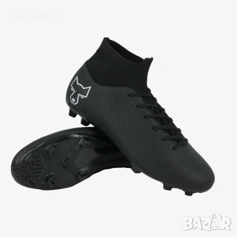 Футболни обувки Fearless WOLF X BLACK FG/AG размер 42,43,44,45,46