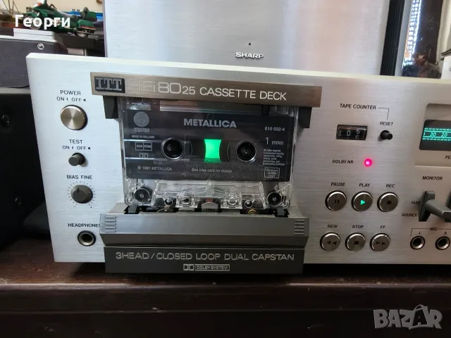 Касетен Дек ITT HiFi 8025, снимка 5 - Декове - 55904482