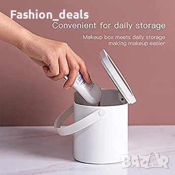 Нова преносима водоустойчива кутия за грим с LED светлина/Момичета, снимка 6 - Samsung - 41571207