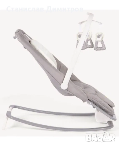 Бебешки шезлонг с вибрация и музика Joie - Dreamer, Fern, снимка 3 - Детски шезлонги - 52687718