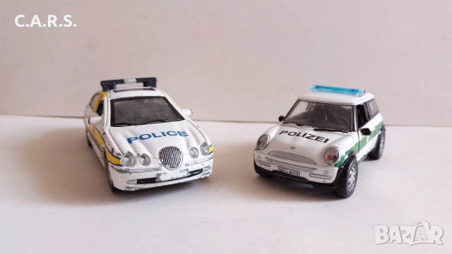 Метални полицейски колички AmerCOM Мащаб 1:43, снимка 3 - Колекции - 52581996