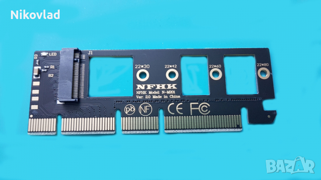 M.2 NVME AHCI SSD To PCI-E PCI Express 3.0 X4 or X8 or X16