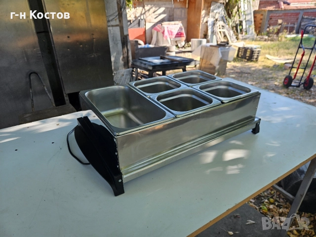 Бен-мари топло със сух нагревател отдолу 2бр. гастронорми 1/2-15см., снимка 8 - Обзавеждане на кухня - 51824742