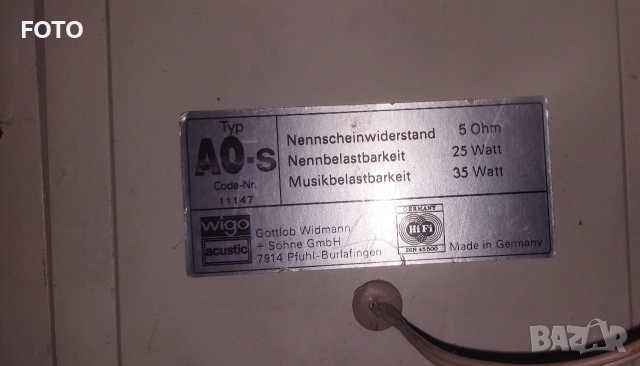 Wigo A0-s, снимка 4 - Тонколони - 52828100