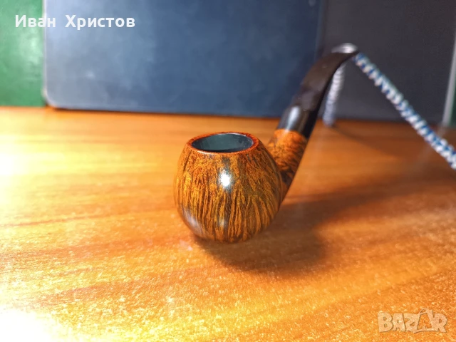 Лула от българск. майстор Георги Бояджиев,красива,от висок клас-"А",в прекрасно състояние,като НОВА!, снимка 7 - Лули - 50812054