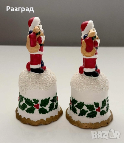 Винтидж Коледни звънчета, снимка 4 - Декорация за дома - 52381263