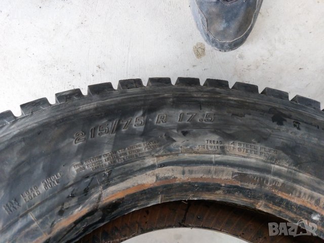 2бр.Камионски задни FIRESTONE 215/75/17.5 DOT1517-ЦЕНАТА Е ЗА БРОЙ, снимка 6 - Гуми и джанти - 42611964