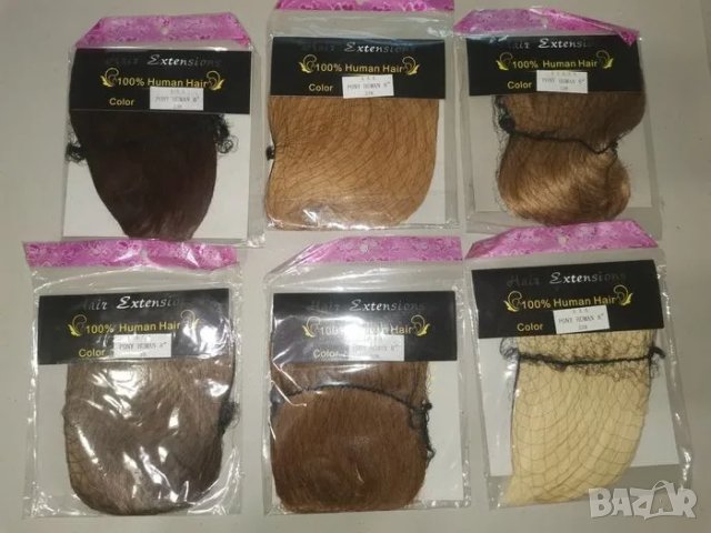 Нов рус бретон от естествена човешка коса руса - мод.3, снимка 6 - Аксесоари за коса - 37300905