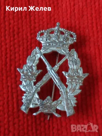 КРАЛСТВО ШВЕЦИЯ Стара РЯДКА ДЕБЕЛО ПОСРЕБРЕНА МЕДНА ВОЕННА ЗНАЧКА НАГРЪДЕН ЗНАК 46925, снимка 15 - Колекции - 46496256