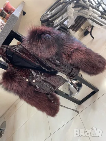 яке естествена кожа косъм , снимка 2 - Якета - 48484901