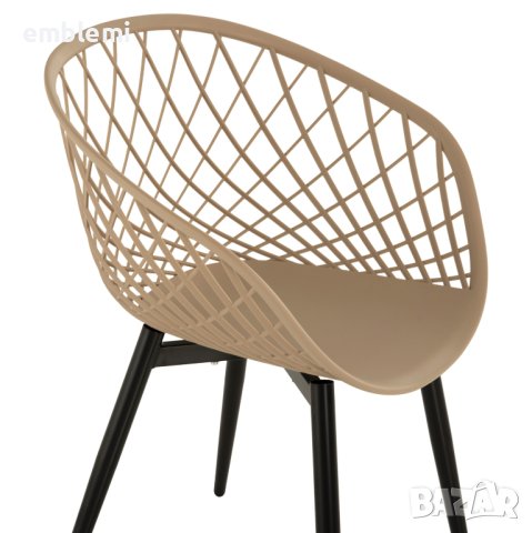 Стол трапезен ARMCHAIR ARIADNE HM8001 бежав, снимка 7 - Столове - 44275630