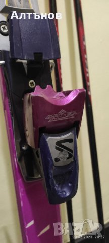 Ски Salomon MLX9 192см с автомати и щеки, снимка 5 - Зимни спортове - 39745982