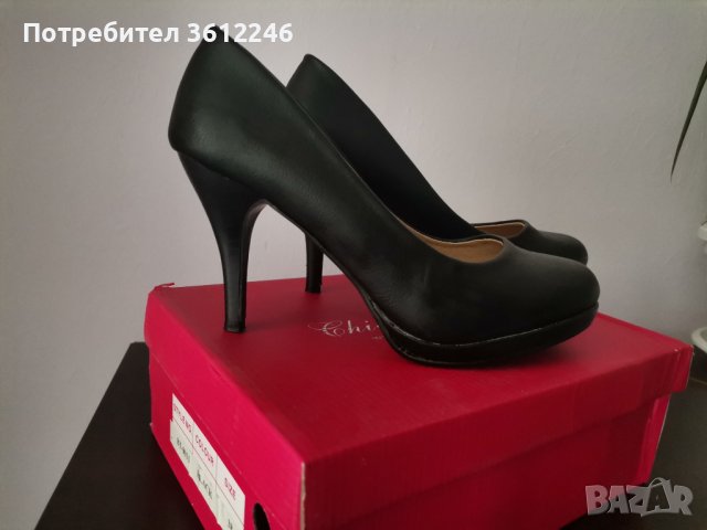 Обувки на ток, снимка 1 - Дамски обувки на ток - 40301815