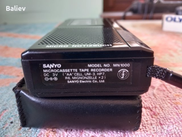 SANYO MN1000 диктофон, снимка 13 - Други ценни предмети - 42169059