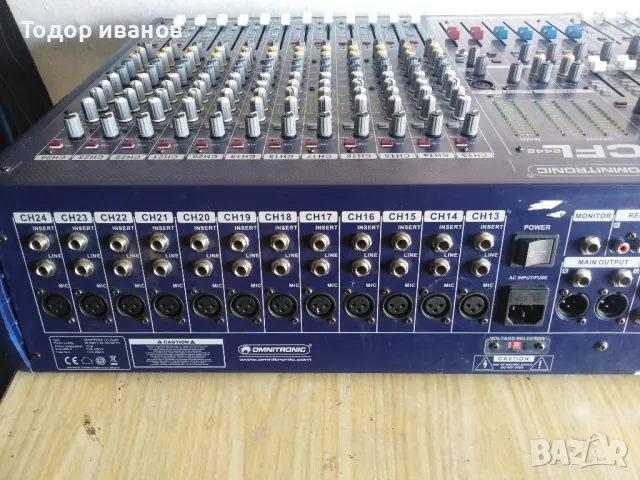 Omnitronic-cfl2442, снимка 6 - Ресийвъри, усилватели, смесителни пултове - 49397211