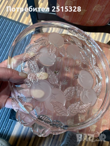 красив баварски поднос за торта, снимка 2 - Антикварни и старинни предмети - 53468277