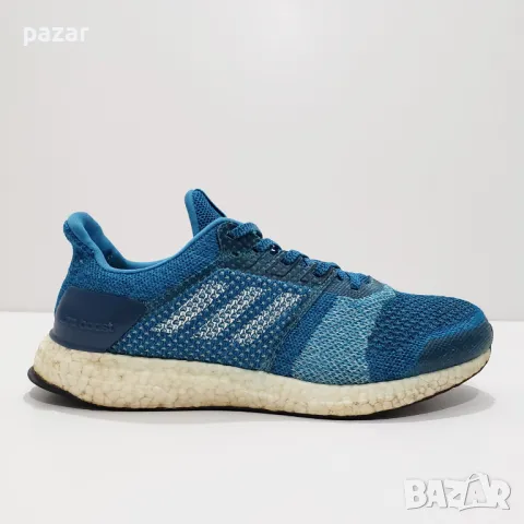 ADIDAS S80613 UltraBOOST ST Primeknit Petrol Blue 42 42.5 2/3 27cm, снимка 1 - Маратонки - 47291370