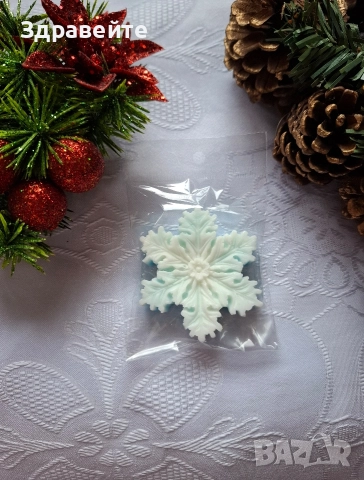 Бюджетни глицеринови сапунчета за Коледните празници, снимка 10 - Коледни подаръци - 52730199