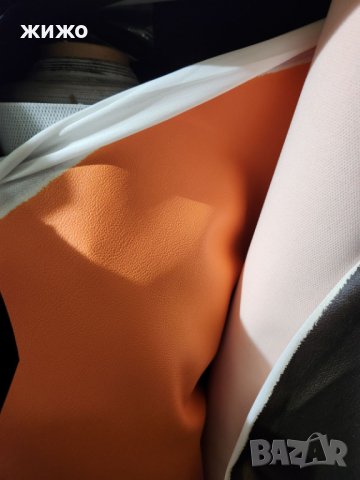 Изкуствена черна кожа за тапицерия на мебели и автотапицерия, снимка 3 - Платове и дамаски - 40832047