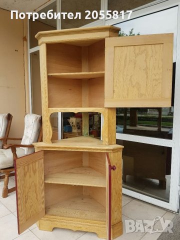 Ъглов шкаф #масив , снимка 3 - Шкафове - 40765015