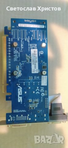 Продавам видео карта nVidia Asus 210-SL-1GD3-BRK - GT210 64bit 1GB DDR3 HDMI DVI VGA LP PCI-E, снимка 2 - Видеокарти - 41019810