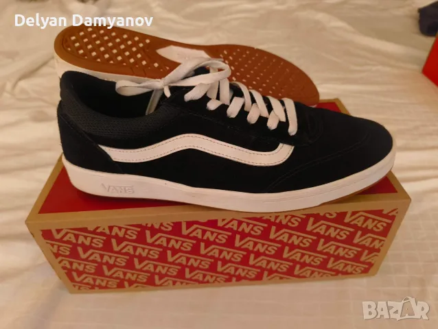 Мъжки/Унисекс кецове Vans ComfyCush Cruze CC — Черни (с кутия), снимка 4 - Кецове - 56258503