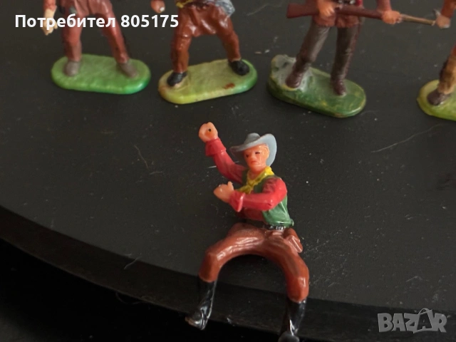 Стари фигурки войници Elastolin.Индианци , каубои, рицари…, снимка 5 - Колекции - 53731478