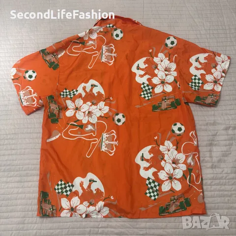 Хайникен мъжка хавайска риза размер L/XL Формула 1 Heineken , снимка 5 - Ризи - 55816803