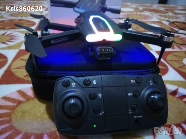WIFI FPV професионален мини RC сгъваем дрон със 1080px камера, снимка 3 - Дронове и аксесоари - 44602683