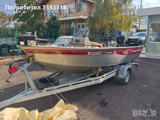 Алуминиева Американска лодка Tracker Super Guide V14 SC, снимка 2 - Воден транспорт - 49428955