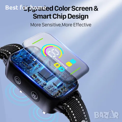 DINJOO Bark Collar смарт каишка за лай, снимка 2 - За кучета - 48241595