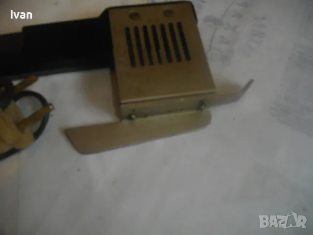 25 ВАТА РУСКА СССР ЕЛЕКТРИЧЕСКА ЛЕПАЧКА ЗА ПОЛИЕТИЛЕНОВО ФОЛИО СТАРО КАЧЕСТВО ПОЧТИ НОВА ОТЛИЧНА, снимка 6 - Други инструменти - 48788516