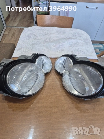 Оригинални фарове HELLA за Мерцедес С клас W203 спорт купе преди фейс , снимка 2 - Части - 53399777